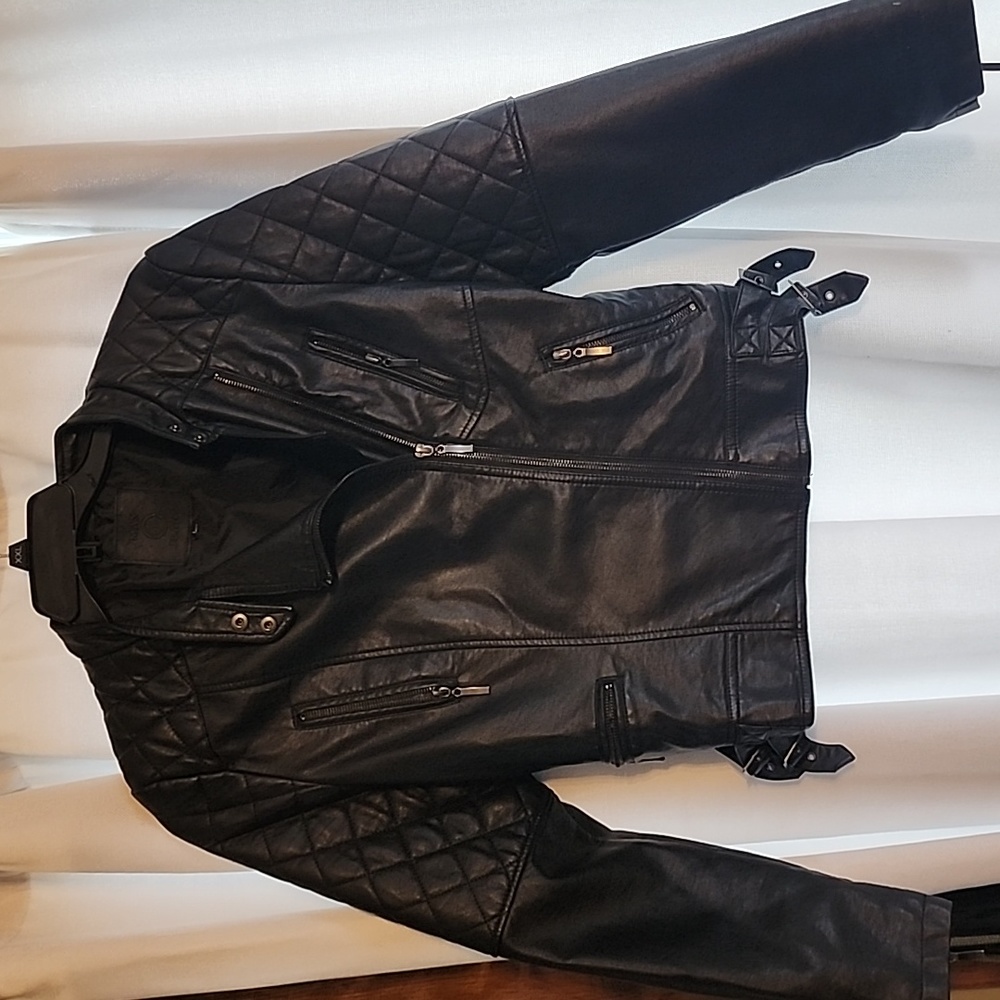 Leather jacket